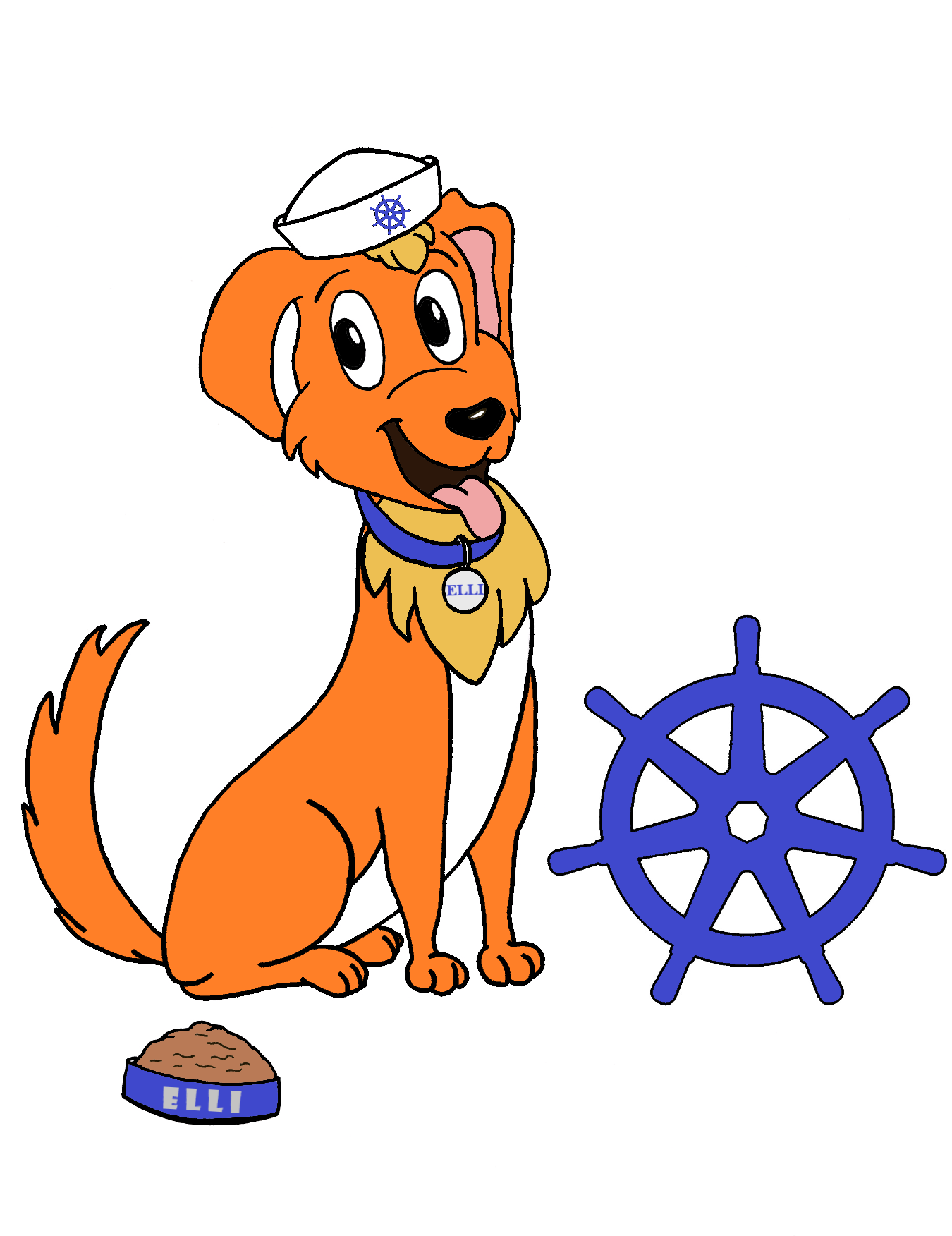 Kubernetes v1.31 Elli logo